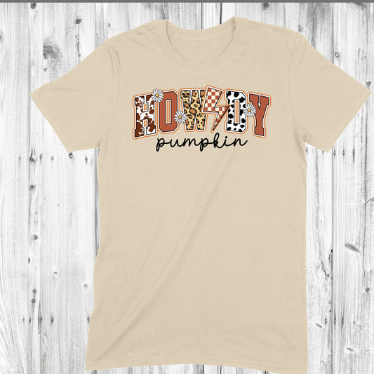 Howdy Pumkin Animal Print