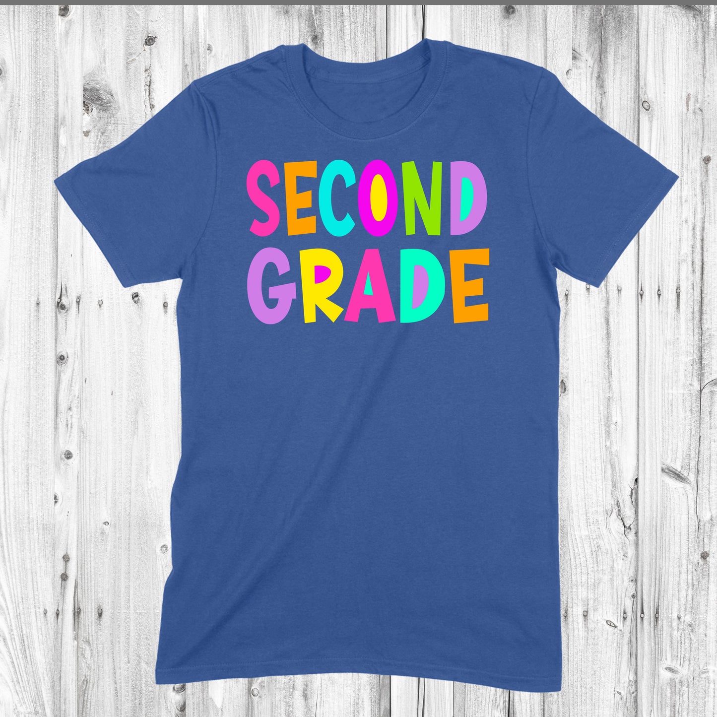 Second Grade Multi Colored