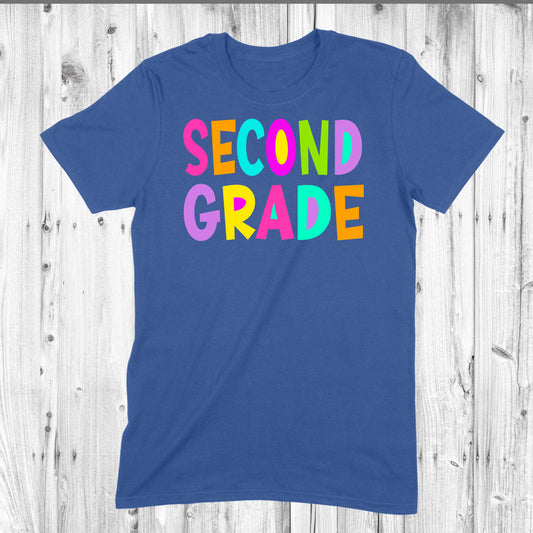 Second Grade Multi Colored