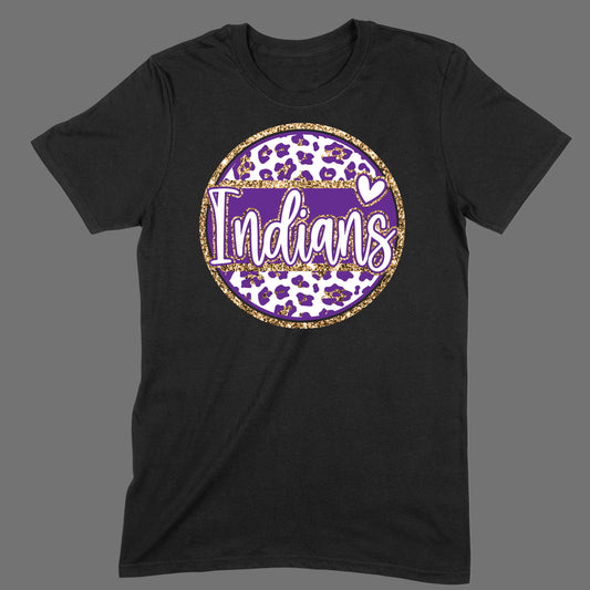 Indians Cheetah and Glitter